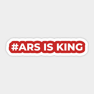 #ARS is King Sticker